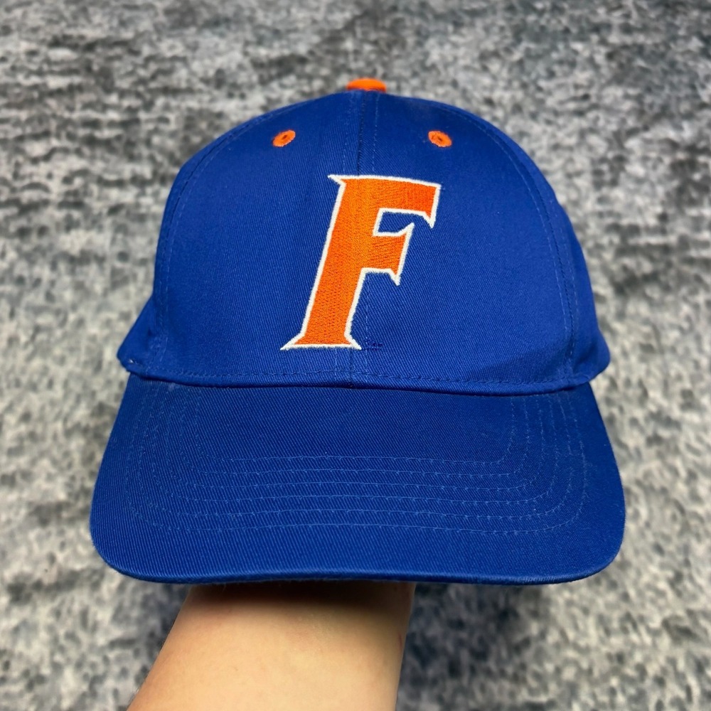 VTG Florida Gators Hat Adjustable Strap Blue Orange Captivating Headgear‎ Logo